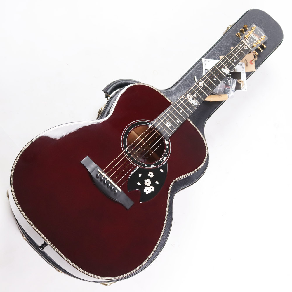 【中古】 アコースティックギター Headway HOM-YOZAKURA’19 D,A,S/ATB YZB 2019年製 桜ギター 夜桜 日本製 MADE IN JAPAN ヘッドウェイ