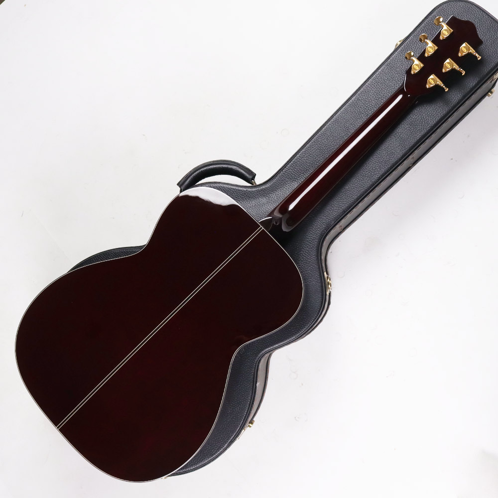 【中古】 アコースティックギター Headway HOM-YOZAKURA’19 D,A,S/ATB YZB 2019年製 桜ギター 夜桜 日本製 MADE IN JAPAN ヘッドウェイ ボディバック画像