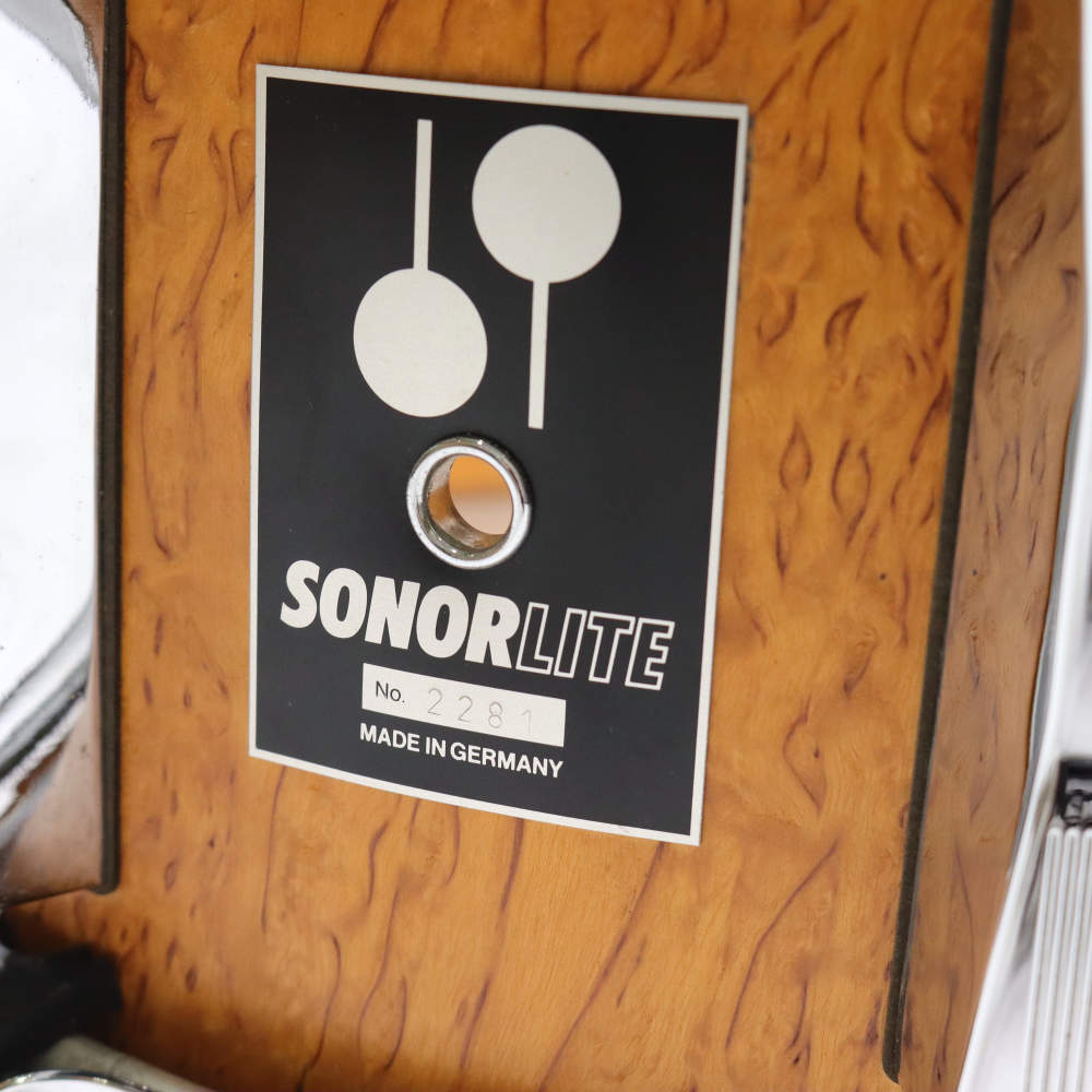 【中古】 スネアドラム ソナー SONOR LD547 LITE Series Scandinavian Birch Shell 14×7.25 ロゴ画像