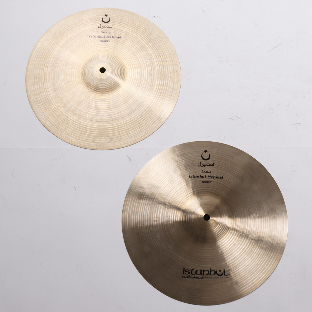 【中古】 ハイハットシンバル ペア イスタンブール メメット istanbul Mehmet Nostalgia HIHAT 13インチ ペア