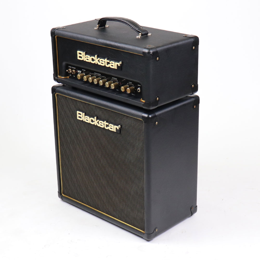【中古】 ギターアンプヘッド&キャビネットセット BLACKSTAR HT-5RH & HT-112 全体
