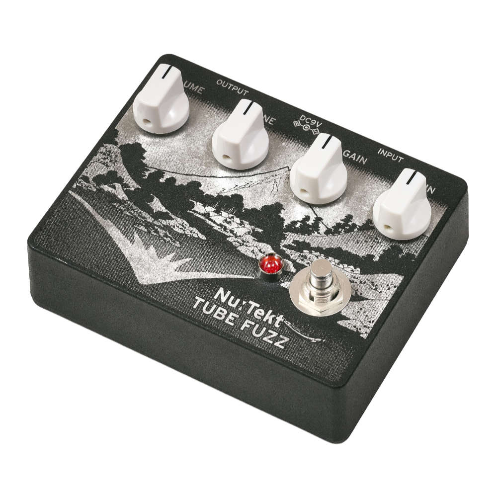 Nu:Tekt by KORG FZ-S Tube Fuzz Nutube真空管を使用したファズ 斜めアングル画像