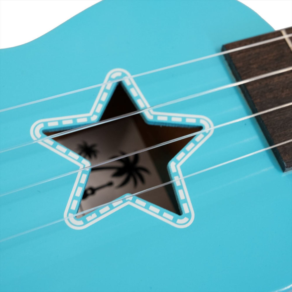 KIWAYA MFU-TK1 BL 鈴木智貴さんプロデュース トワレレ ベビーサイズウクレレ ホール画像