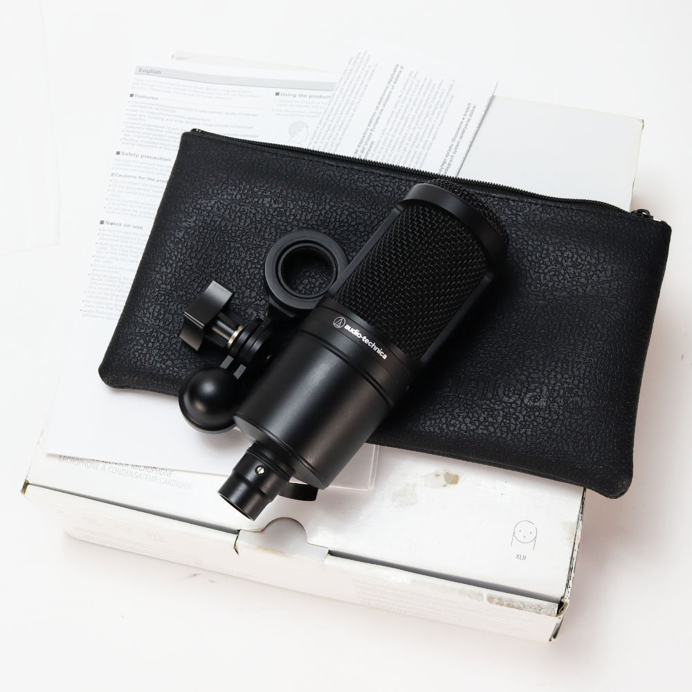 【中古】 コンデンサーマイク AUDIO-TECHNICA AT2020 オーディオテクニカ オーテク