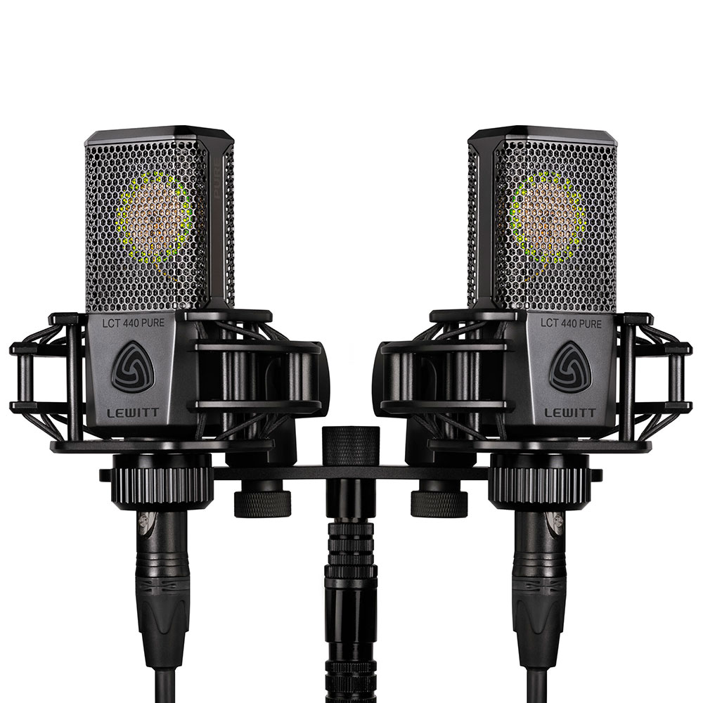 LEWITT ルーイット LCT 440 PURE Stereo Pair 単一指向性 コンデンサーマイク ステレオペア 使用イメージ