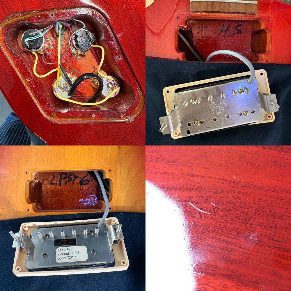【中古】 エレキギター Gibson Les Paul Studio Deluxe Heritage Sunburst 2012年製 ギブソン レスポールスタジオデラックス ピックアップ、傷
