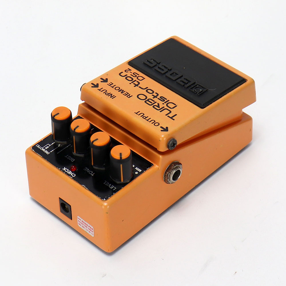 【中古】 ターボディストーション エフェクター BOSS DS-2 Turbo Distortion ギターエフェクター 全体