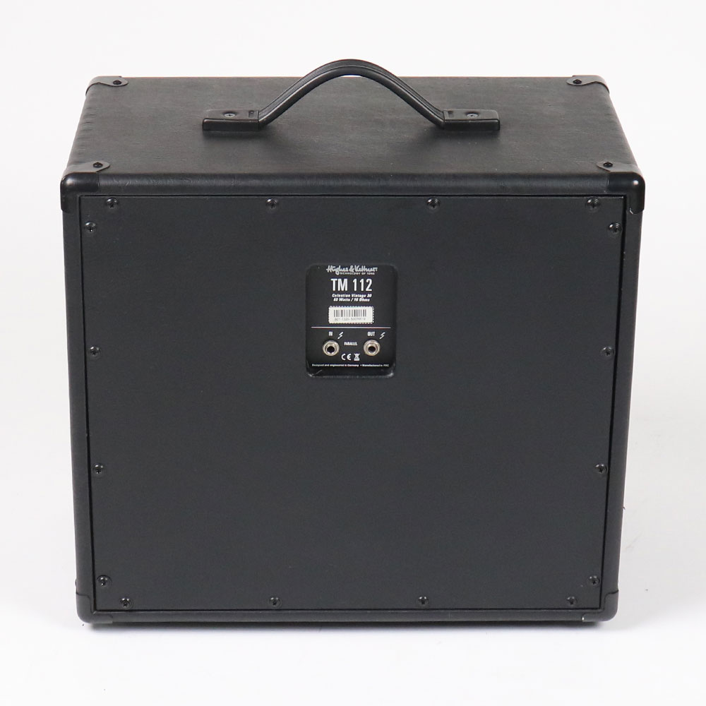 【中古】 ギターアンプ スピーカー Hughes&Kettner HUK-TM112 Tube Meister 112 Cabinet 16Ω スピーカーキャビネット TM112 背面