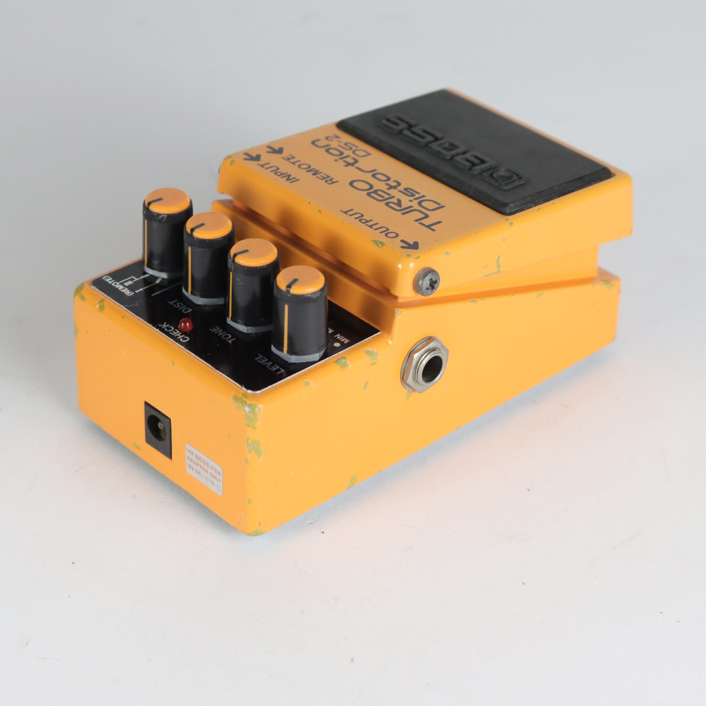 【中古】 ターボディストーション エフェクター BOSS DS-2 Turbo Distortion ギターエフェクター 側面