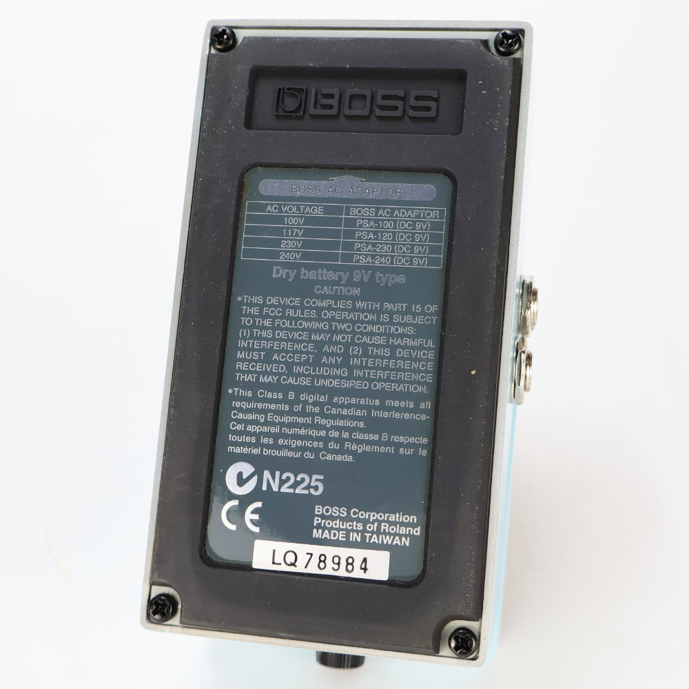 【中古】コーラスアンサンブル エフェクター BOSS CE-5 Chorus Ensemble ギターエフェクター 本体画像 裏