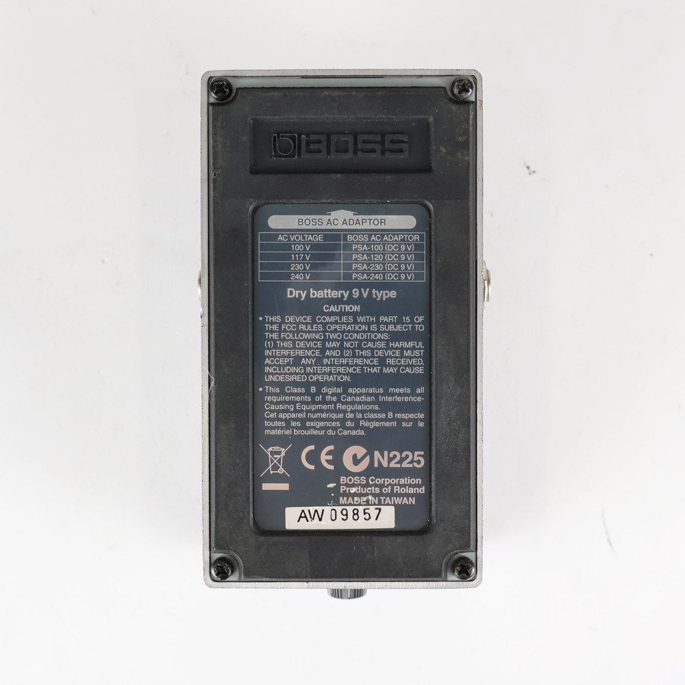 【中古】メタルコア エフェクター BOSS ML-2 Metal Core ハイゲイン ディストーション エフェクター 裏面