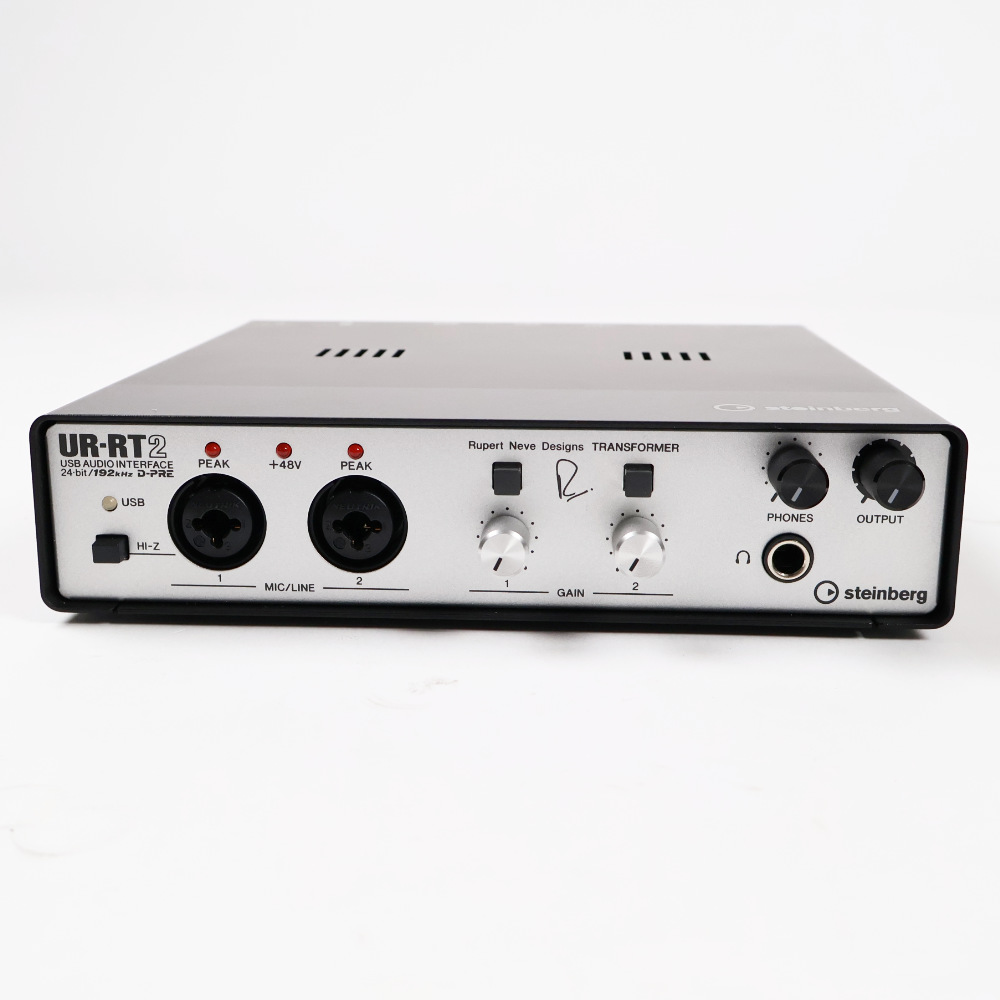 【中古】 オーディオインターフェイス Steinberg UR-RT2 スタインバーグ Rupert Neve Designs トランスフォーマー2基搭載 本体画像 