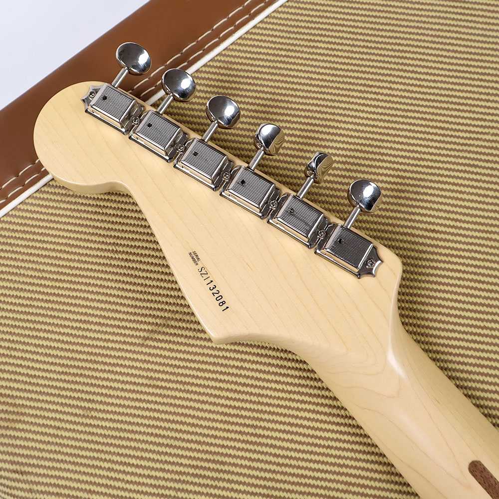 【中古】 エレキギター Fender Eric Clapton Stratocaster Maple Fingerboard Torino Red 2002年製 Noiselessピックアップ搭載 フェンダー エリック・クラプトンモデル ストラトキャスター ヘッド