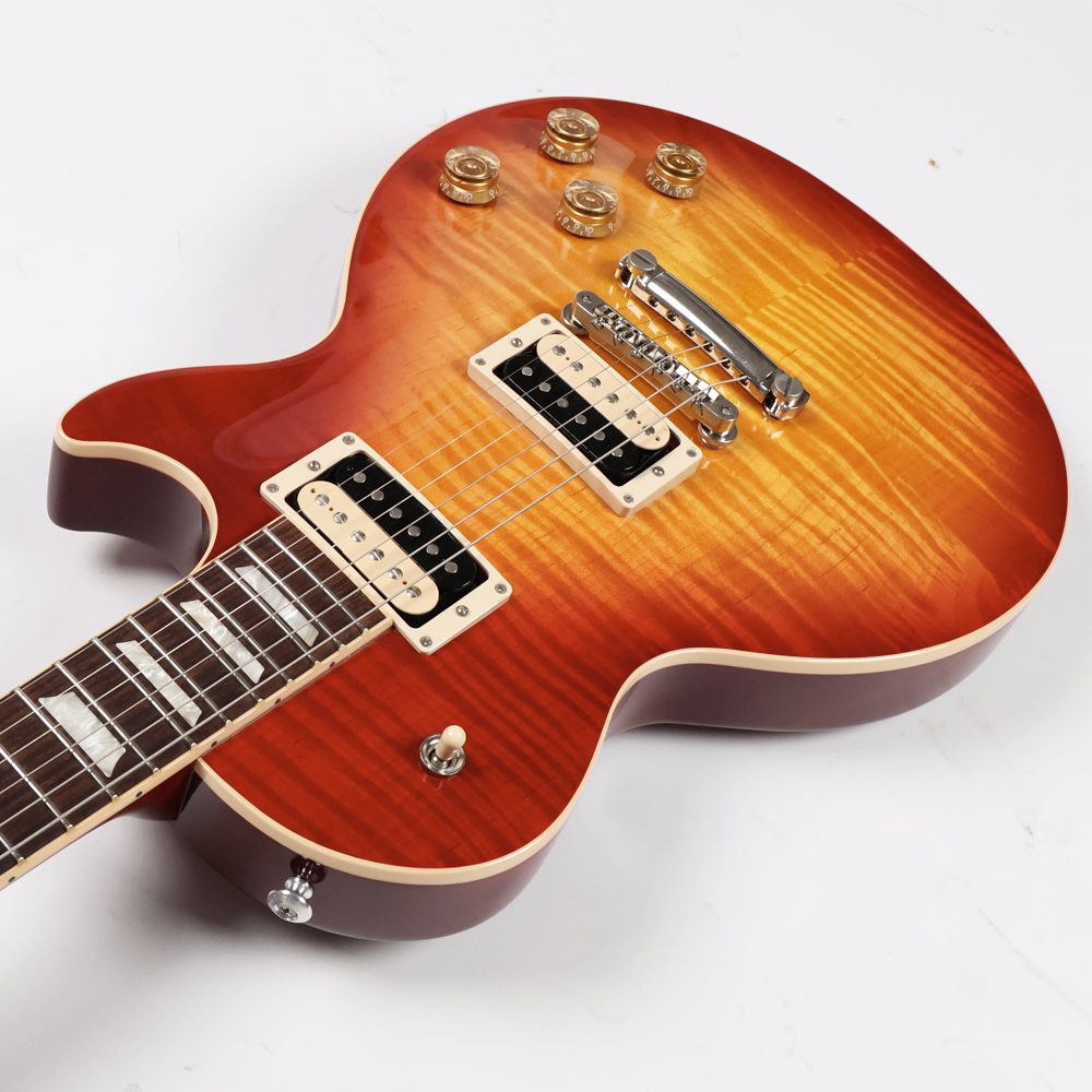 【中古】 エレキギター Gibson Les Paul Classic Figuard Top Heritage Sunburst 2016年製 57 Classic/57 Classic+ピックアップ搭載 Groverロッキングチューナー採用 ボディトップ