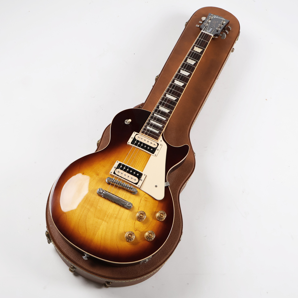 【中古】 エレキギター Gibson Les Paul Classic T 2017 Tobacco Sunburst 2016年製 57 Classic/57 Classic+ピックアップ搭載 ギブソン レスポールクラシック