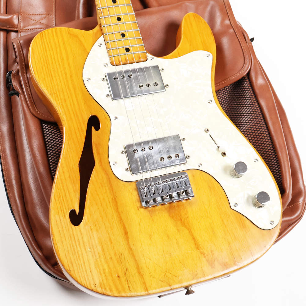 【中古】Fender Telecaster Thinline 1976年製 フェンダー テレキャスター シンライン エレキギター ボディ画像 