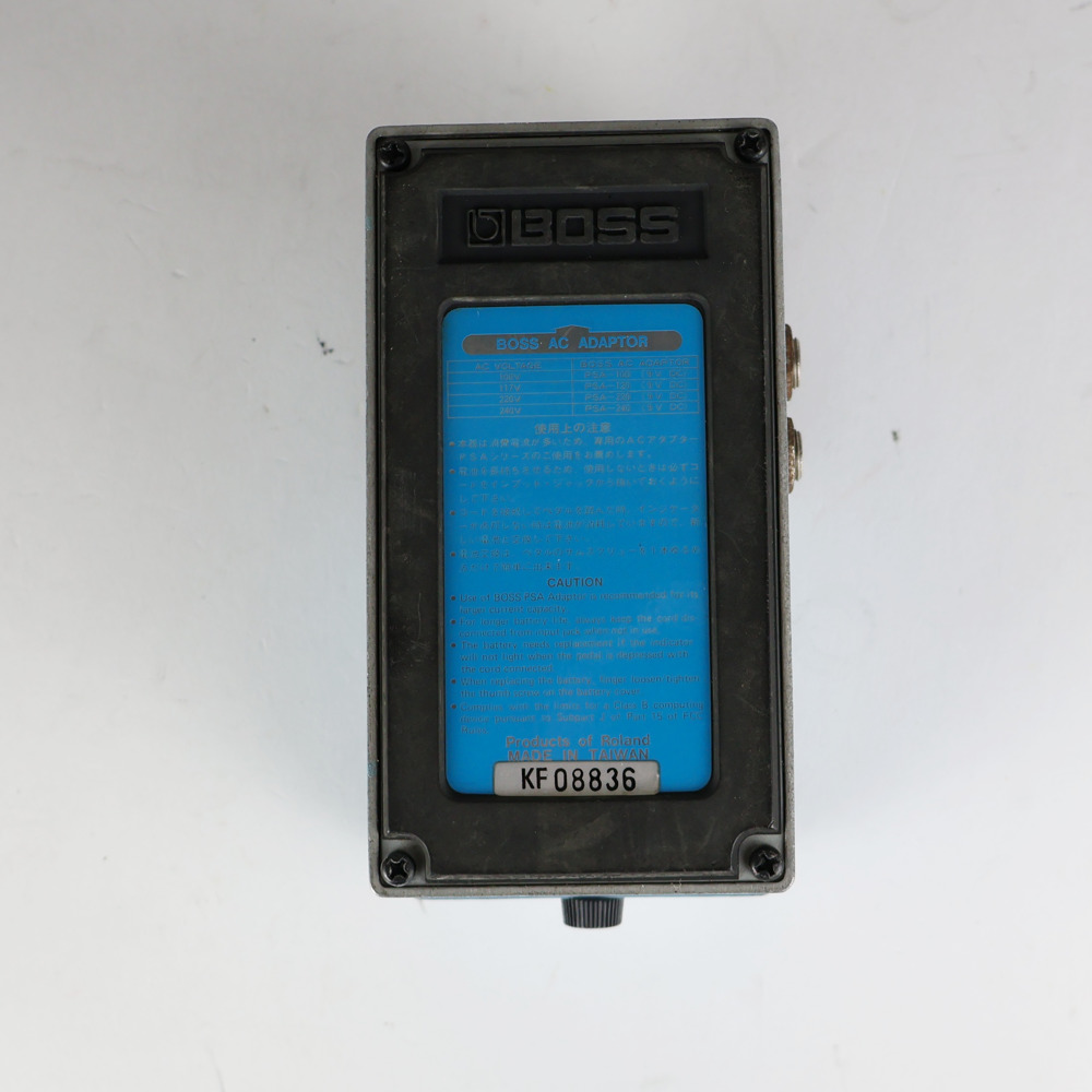 【中古】スーパーコーラス エフェクター BOSS CH-1 Super Chorus ギターエフェクター コーラス 裏面