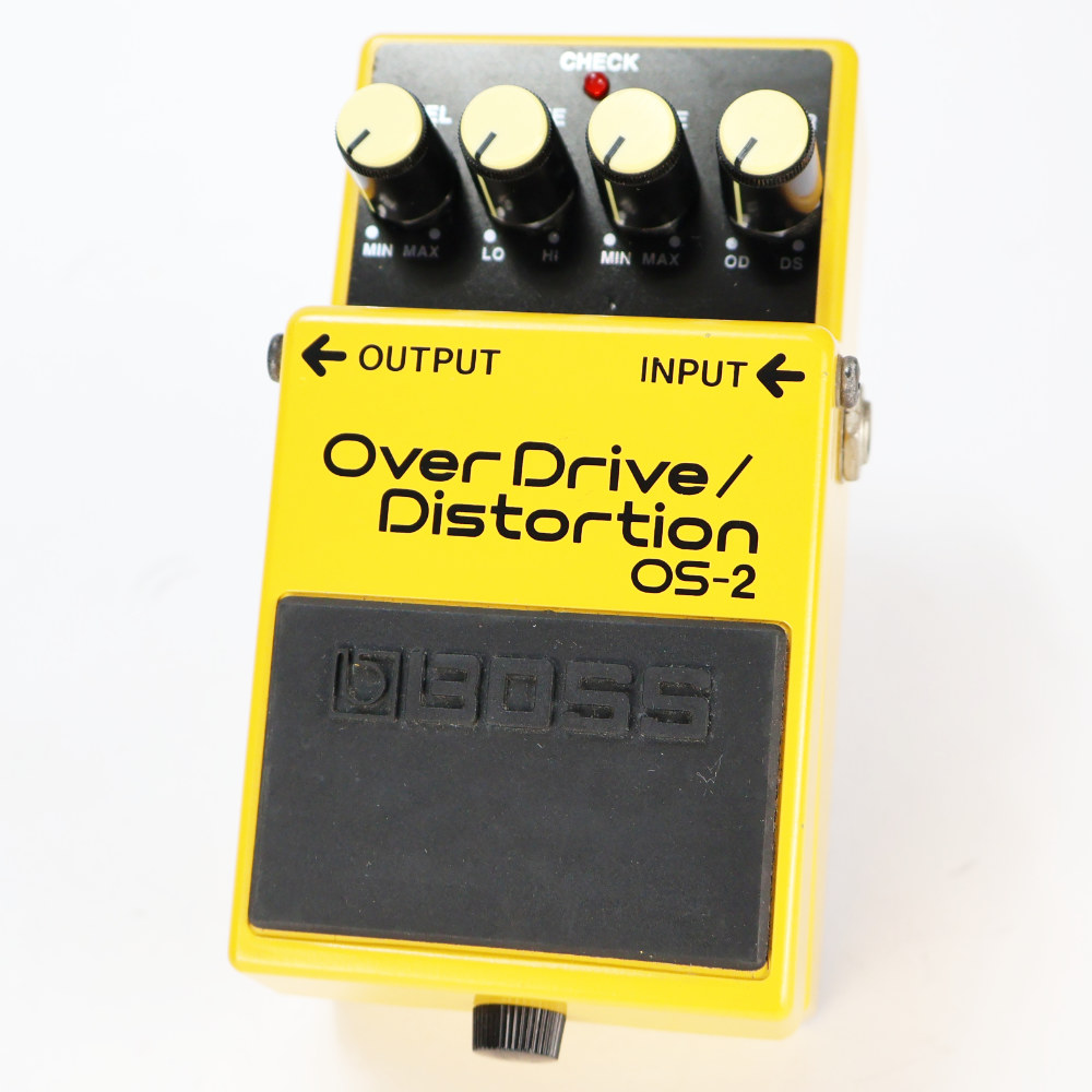 【中古】オーバードライブ ディストーション エフェクター BOSS OS-2 OverDrive Distortion ギターエフェクター