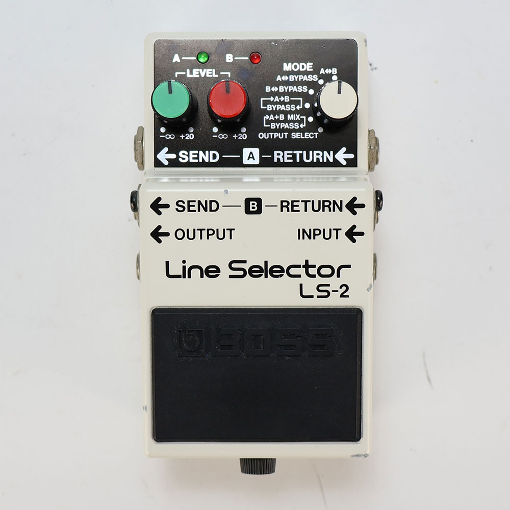 【中古】 ラインセレクター エフェクター BOSS LS-2 Line Selector ギター ベースエフェクター