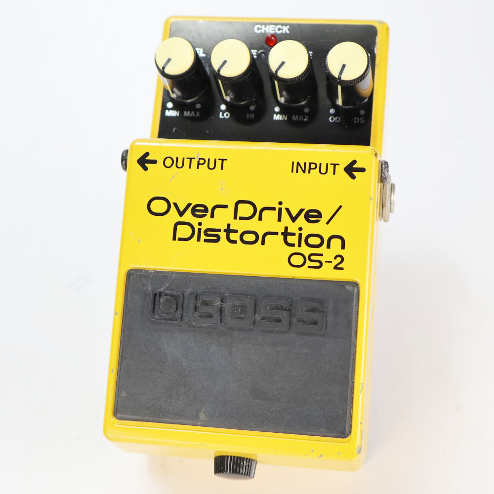 【中古】オーバードライブ ディストーション エフェクター BOSS OS-2 OverDrive Distortion ギターエフェクター
