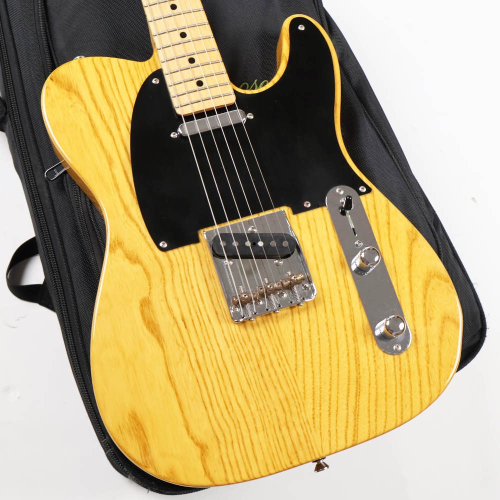 【中古】モモセ テレキャスタータイプ MOMOSE MTL2-STD/M NA(Natural) 旧型ヘッドシェイプ エレキギター ボディ画像
