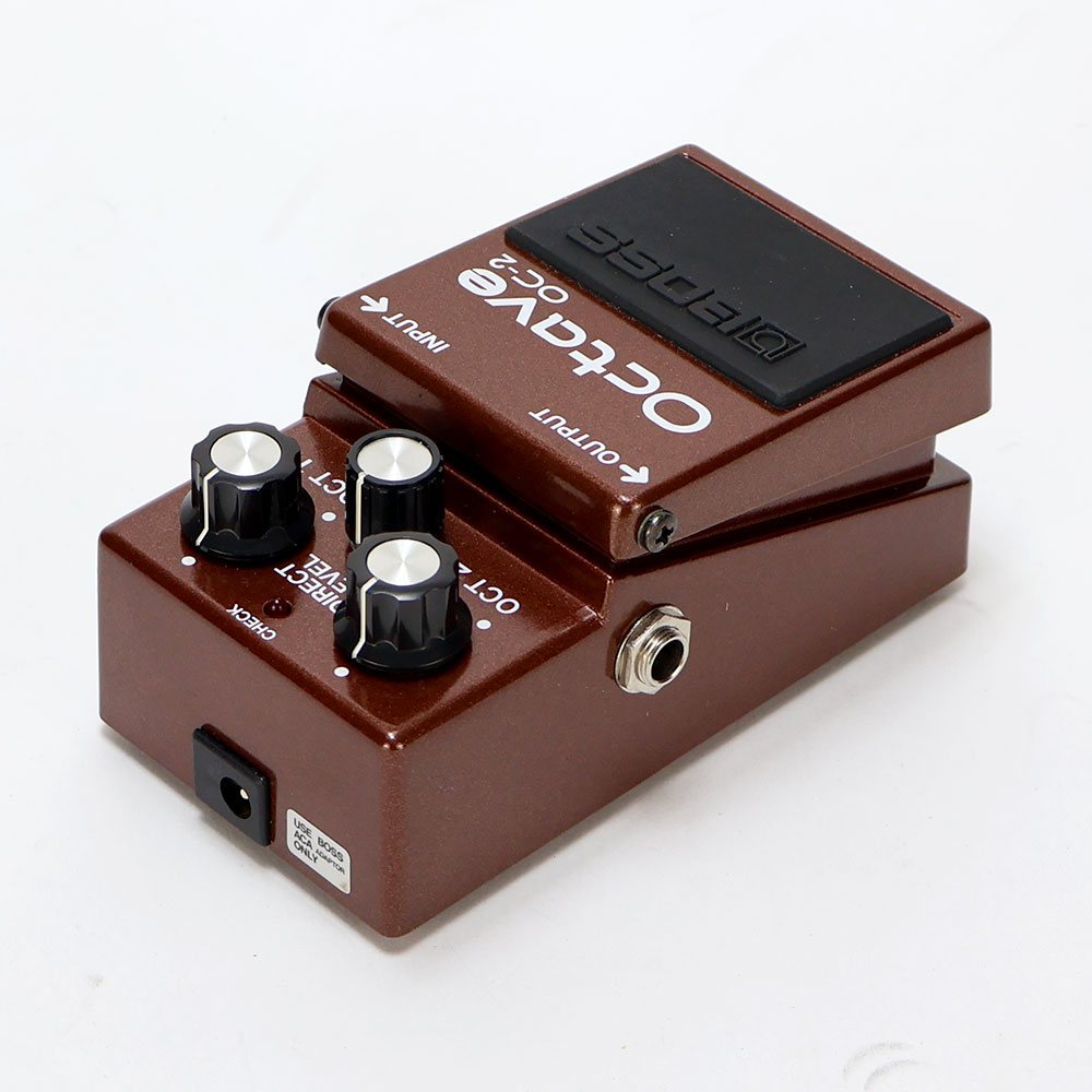 【中古】オクターブ エフェクター BOSS OC-2 Octave made in Japan ギターエフェクター オクターバー 全体