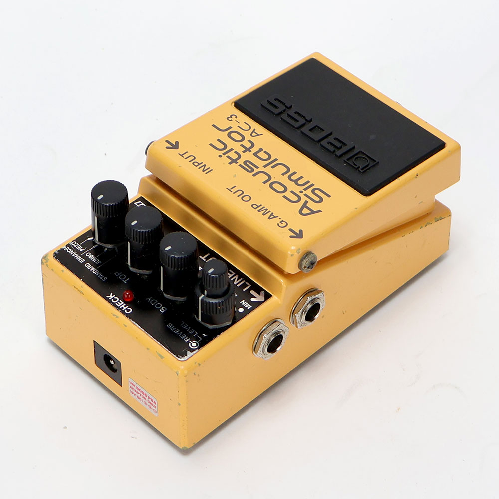 【中古】 アコースティックシミュレーター エフェクター BOSS AC-3 Acoustic Simulator ギターエフェクター 全体