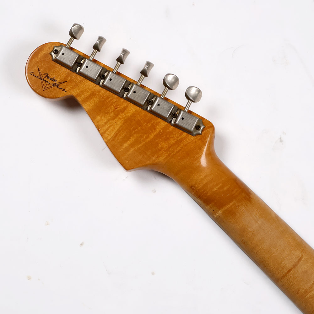 【中古】 エレキギター Fender Custom Shop 1960 Stratocaster 3Color-Sunburst Relic 3.46kg 2000年製 フレイムメイプルネック フェンダーカスタムショップ ストラトキャスター レリック仕上げ ヘッド