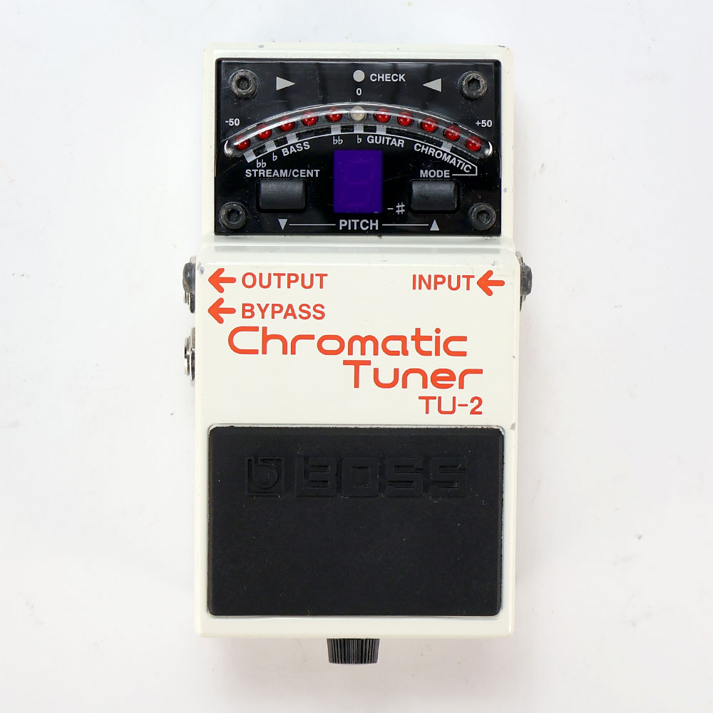 【中古】 クロマチックチューナー エフェクター BOSS TU-2 Chromatic Tuner ペダルチューナー