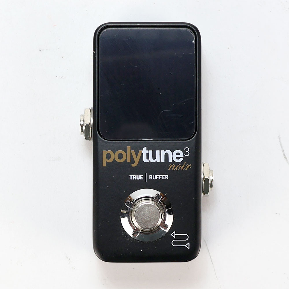 【中古】 tc electronic PolyTune 3 noir バッファー内蔵 ペダルチューナー