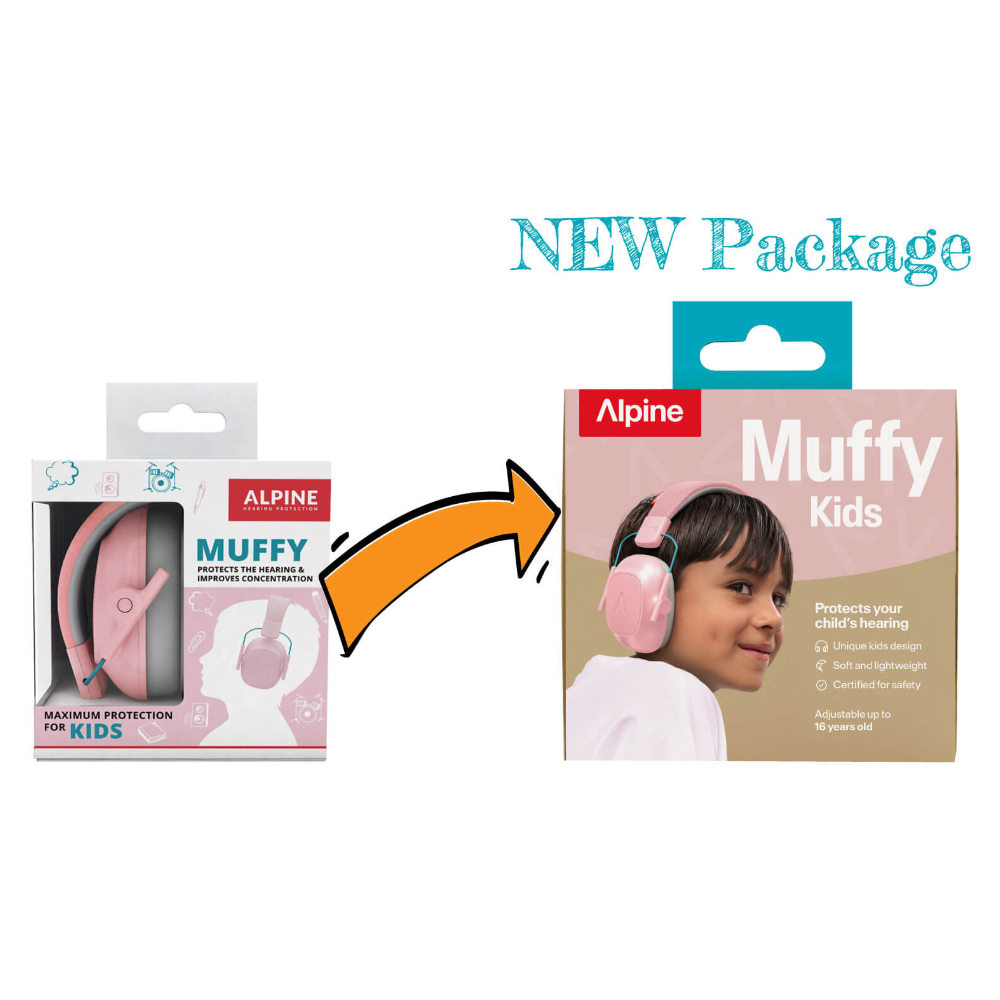 ALPINE HEARING PROTECTION アルパイン MUFFY KIDS Mint 子ども用 遮音イヤーマフ パッケージ
