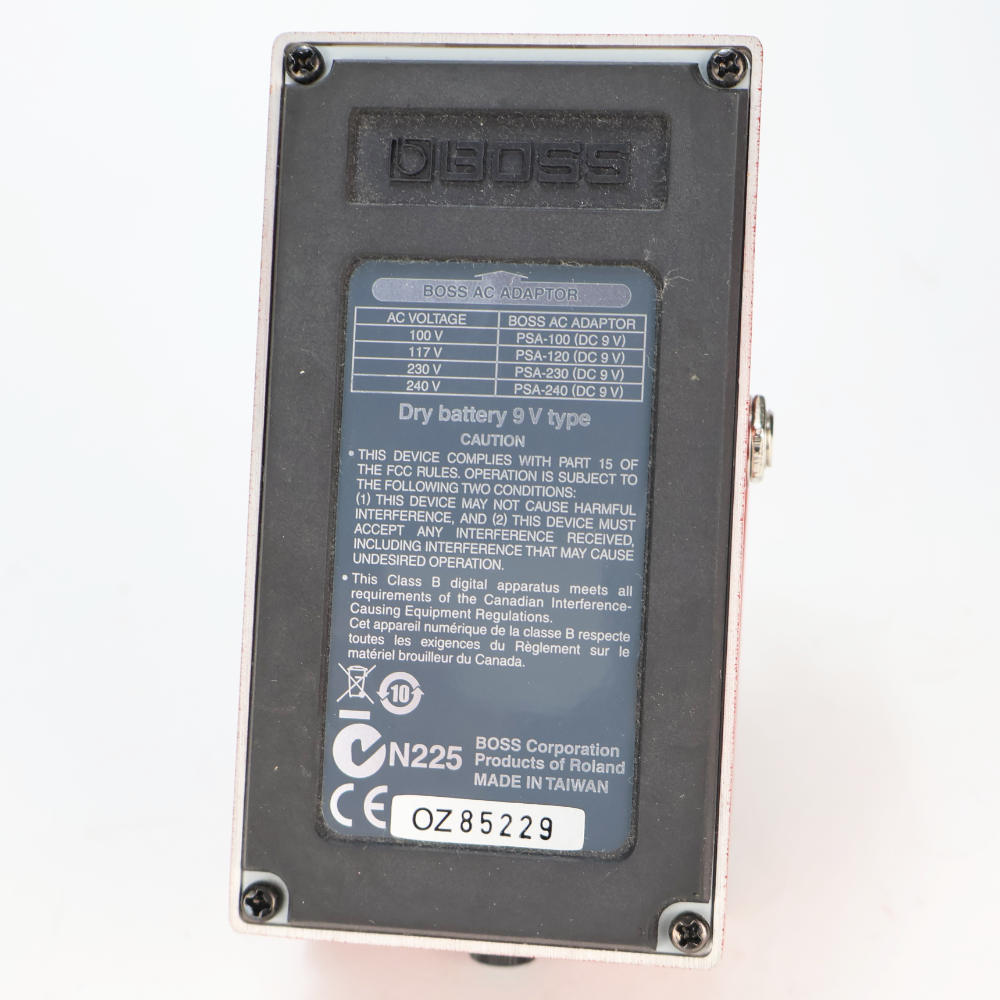 【中古】ループステーション エフェクター BOSS RC-2 Loop Station ギターエフェクター 本体画像 裏