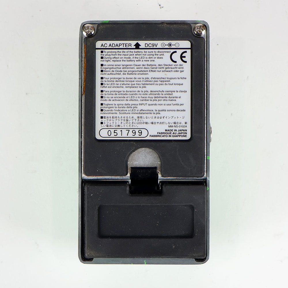 【中古】 オーバードライブ エフェクター IBANEZ TS9 2nd Reissue Tube Screamer チューブスクリーマー ギターエフェクター 裏面