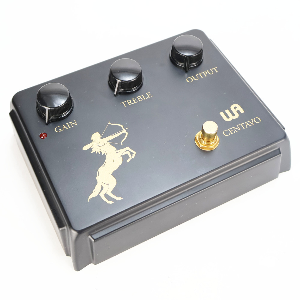 【中古】 オーバードライブ WARM AUDIO ウォームオーディオ Centavo Blackout ギターエフェクター 本体画像 斜め
