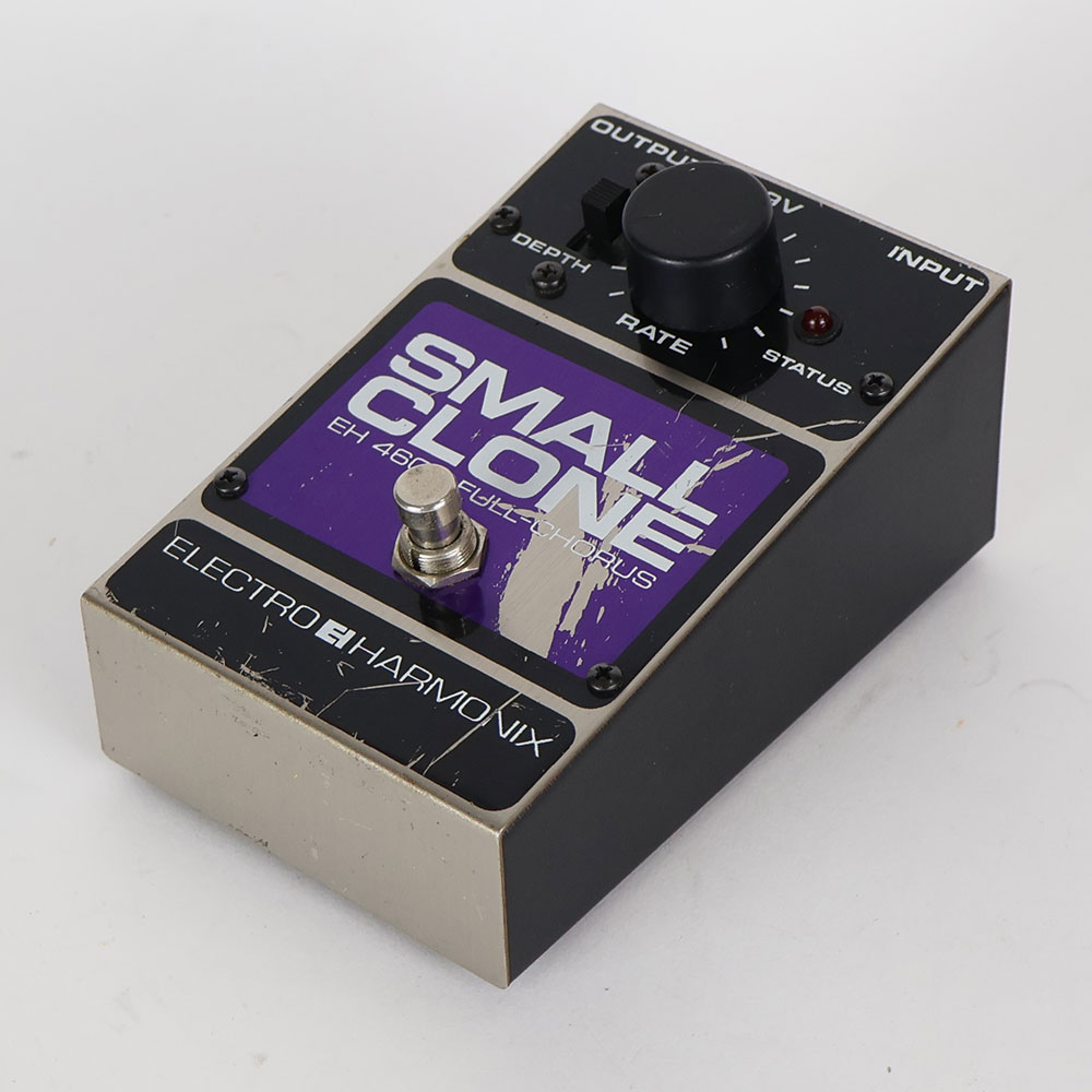 【中古】 アナログコーラス エフェクター ELECTRO-HARMONIX SMALL CLONE スモールクローン ギターエフェクター 全体