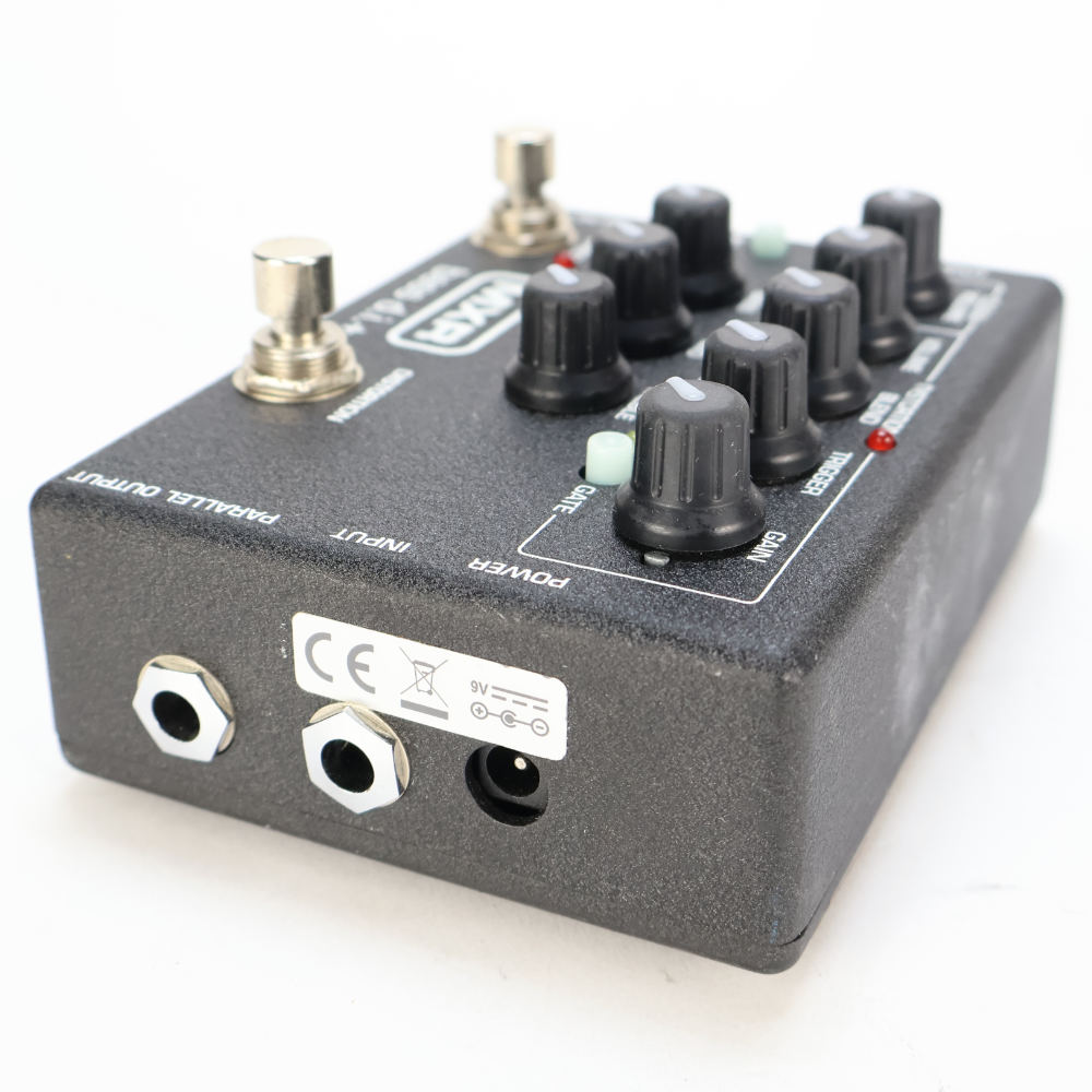 【中古】 ベース用ダイレクトボックス MXR M80 Bass D.I.＋ ベースディストーション ベースエフェクター 本体画像 斜め 2