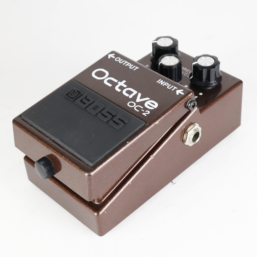【中古】オクターブ エフェクター BOSS OC-2 Octave ギターエフェクター オクターバー 側面