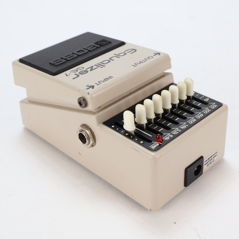 【中古】イコライザー エフェクター BOSS GE-7 Equalizer Made in Japan ギターエフェクター 側面