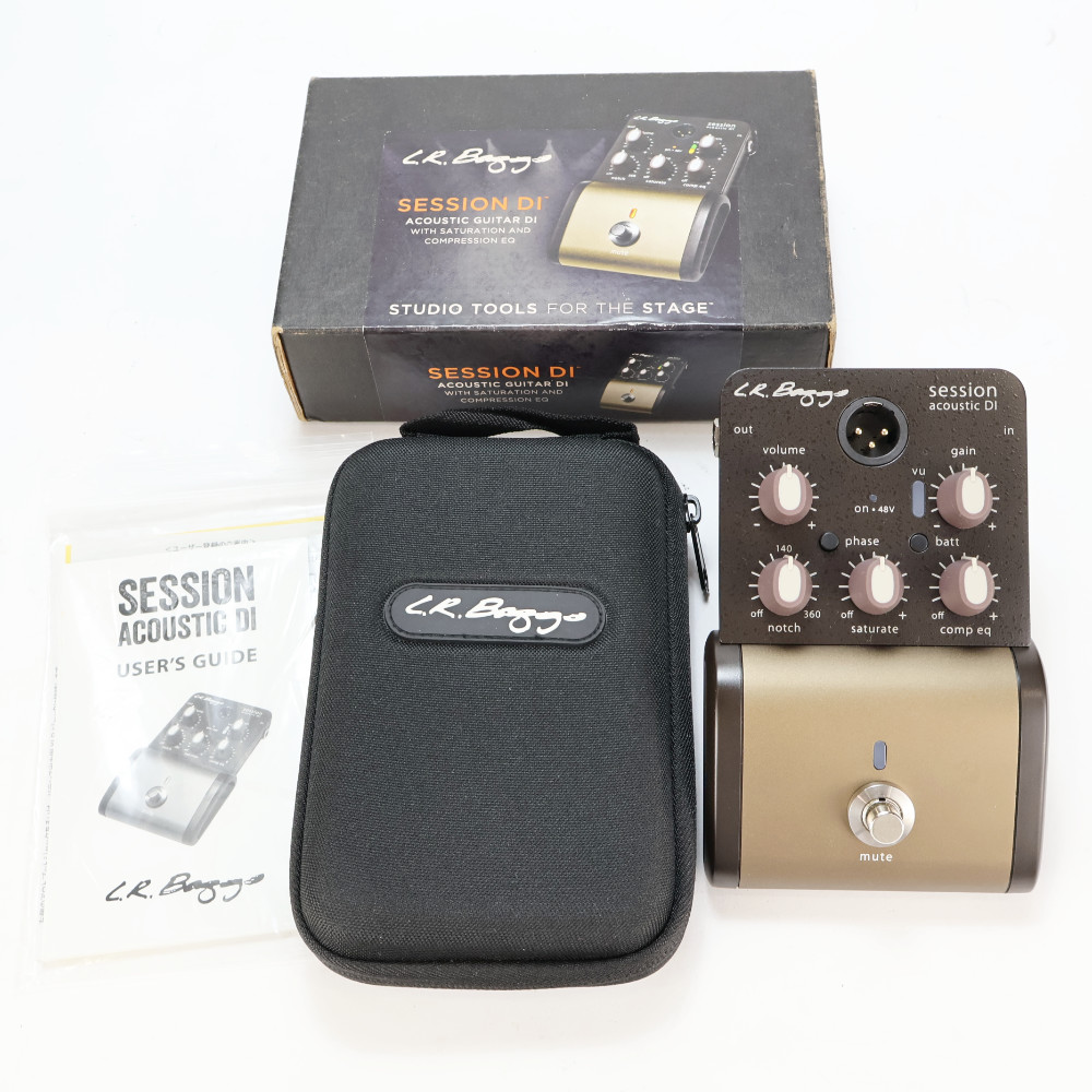 【中古】 アコースティックギタープリアンプ L.R.Baggs Session Acoustic D.I. アコースティックギター DI セッション
