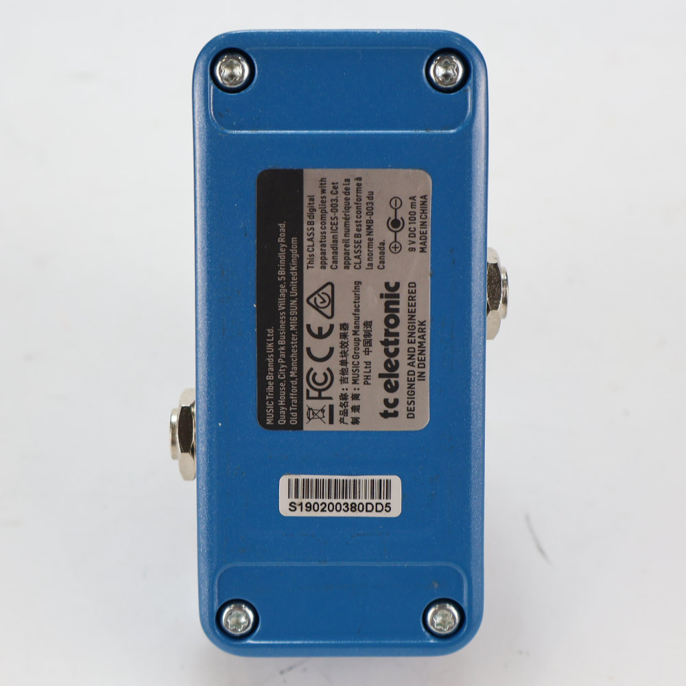 【中古】 ディレイ エフェクター tc electronic Flashback Mini Delay ギター用エフェクター 底面