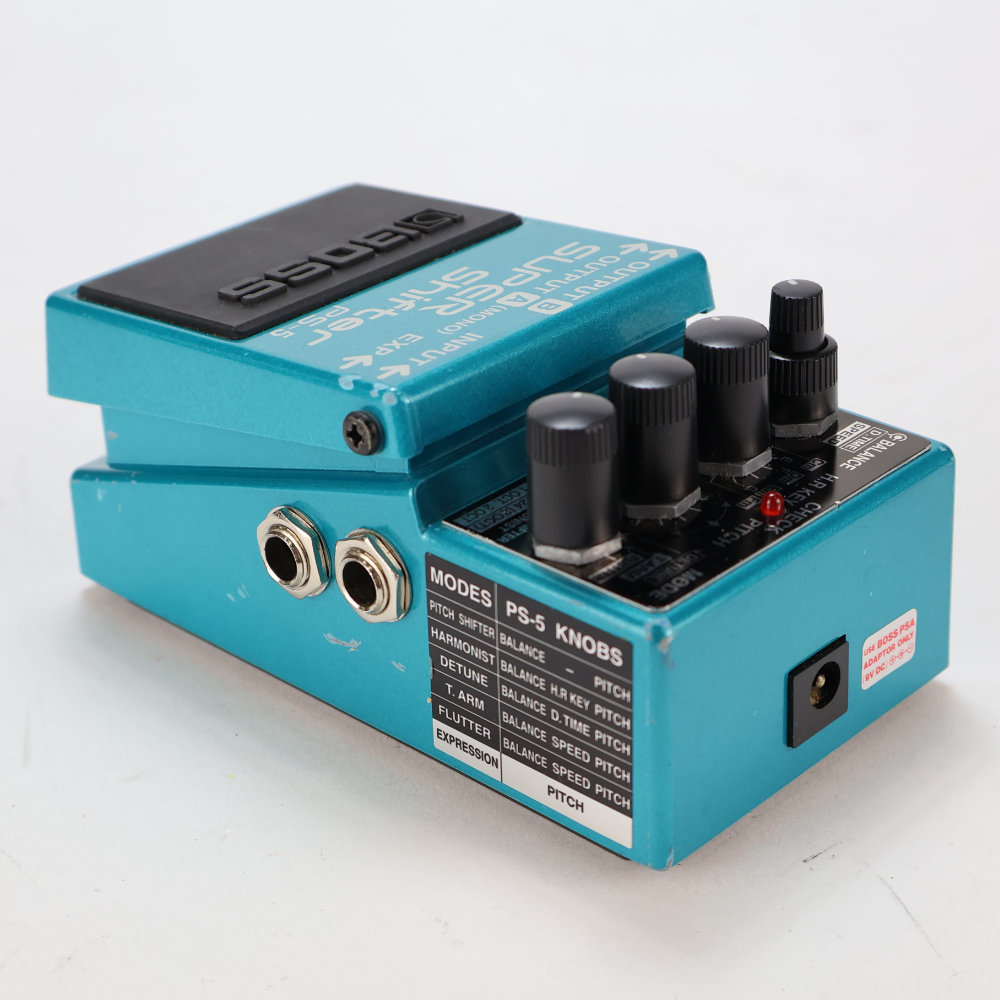 【中古】 ピッチシフター エフェクター BOSS PS-5 SUPER Shifter ギターエフェクター 側面
