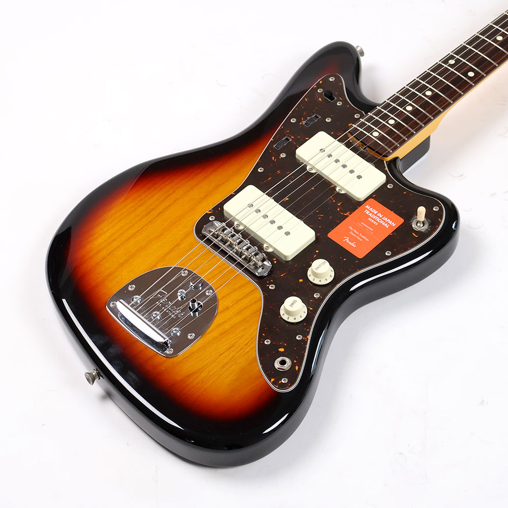 【中古】 エレキギター Fender Made in Japan Traditional 60s Jazzmaster Rosewood Fingerboard 3-Color Sunburst 2019年製 アルダーボディー ジャズマスター フェンダー ボディ