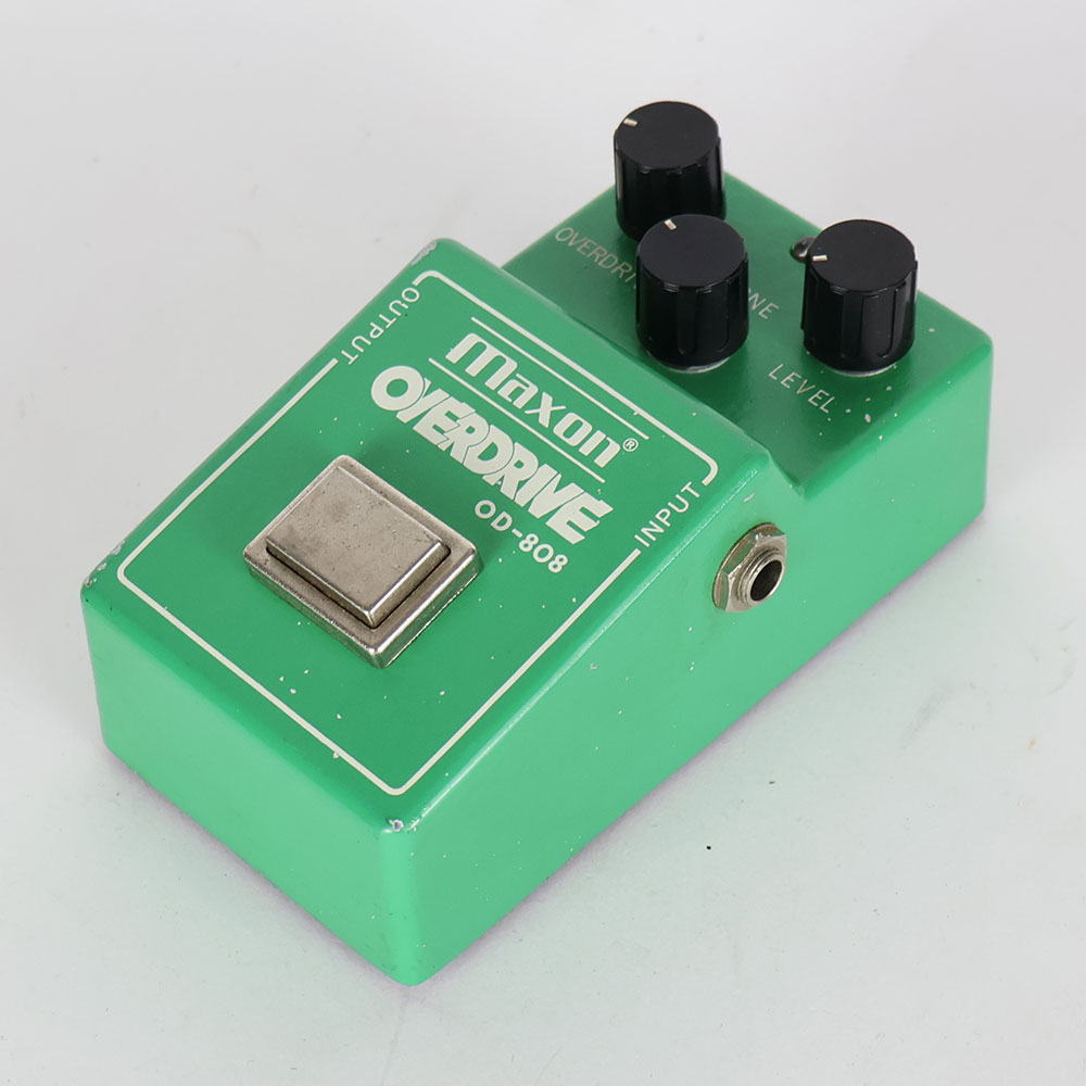 【中古】 Maxon マクソン OD-808 OVERDRIVE Large Case JRC4558D オーバードライブ ギターエフェクター  全体