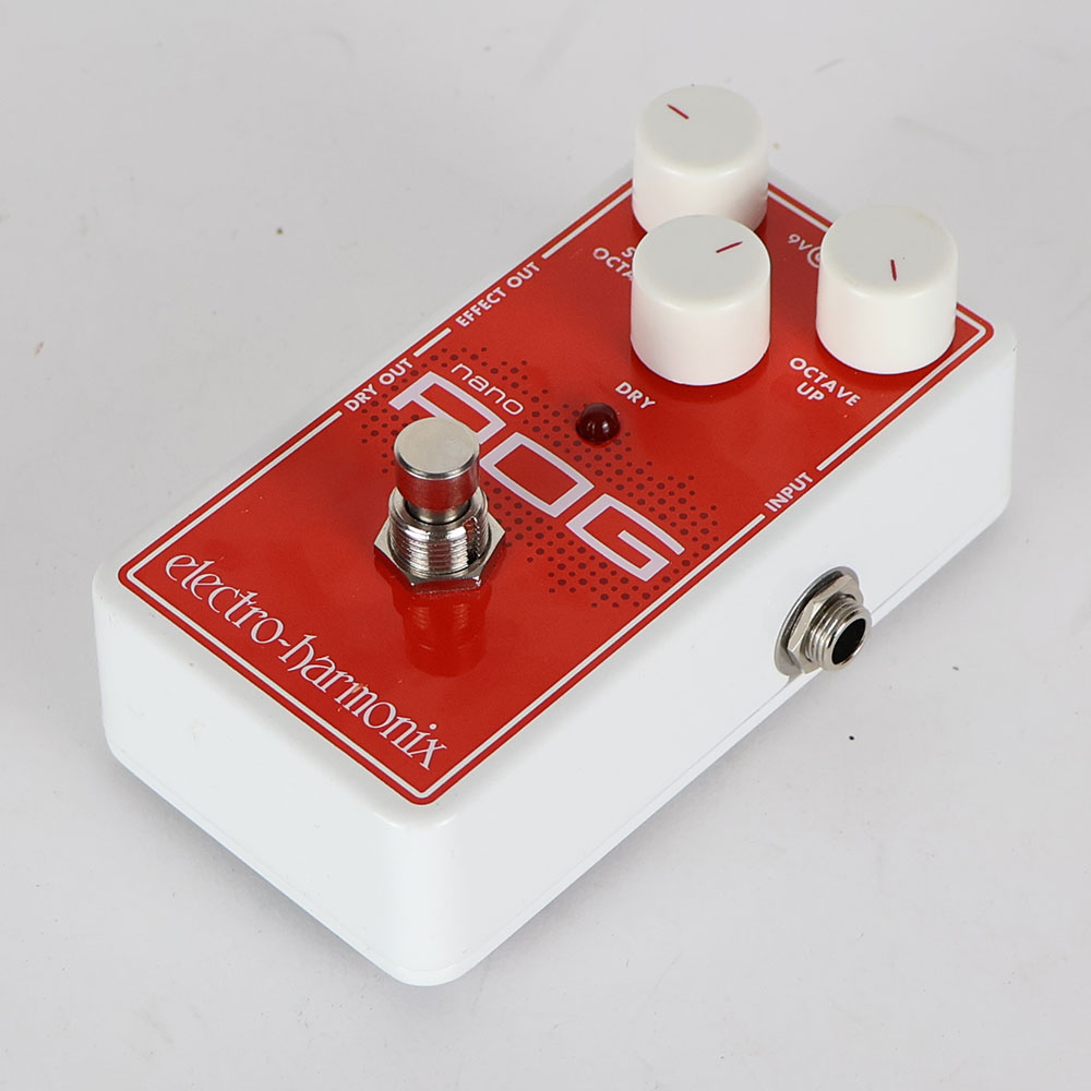 【中古】 オクターバー エフェクター ELECTRO-HARMONIX nano POG Polyphonic Octave Generator ギターエフェクター 全体