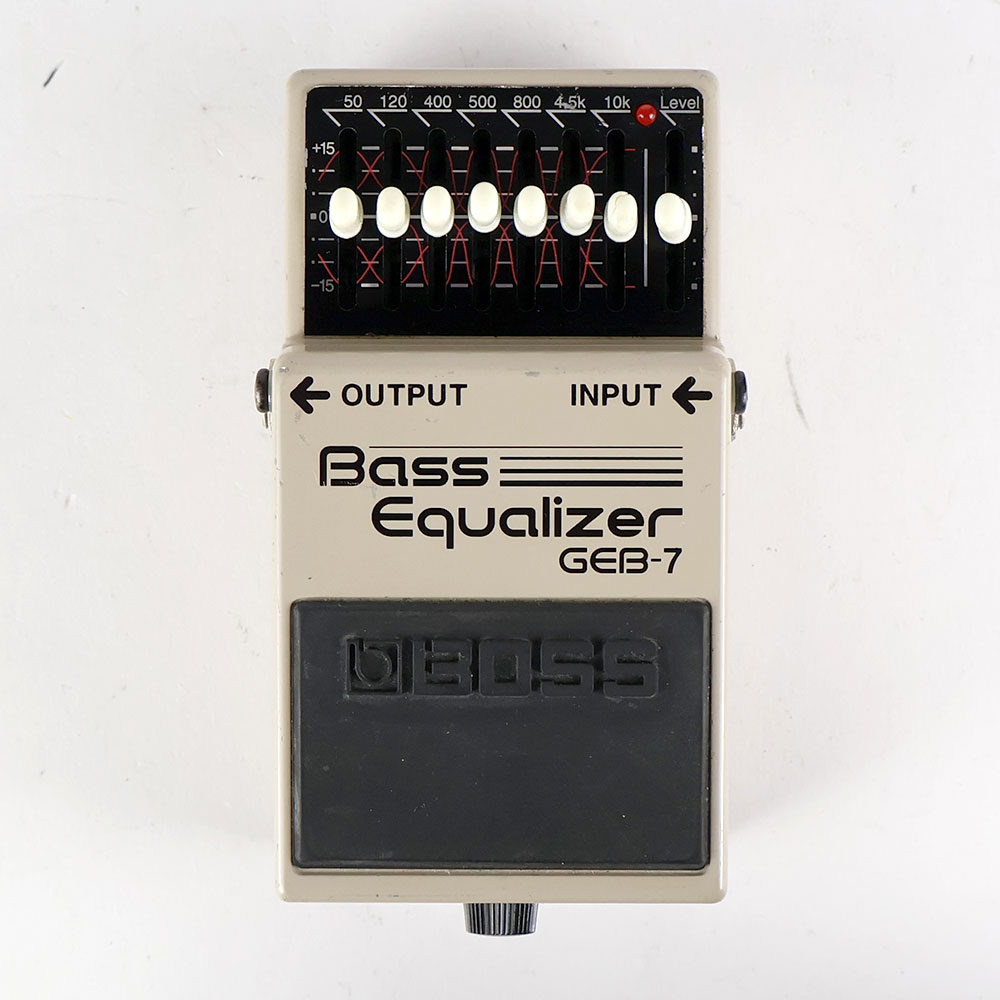 【中古】イコライザー エフェクター BOSS GEB-7 Bass Equalizer ベースエフェクター