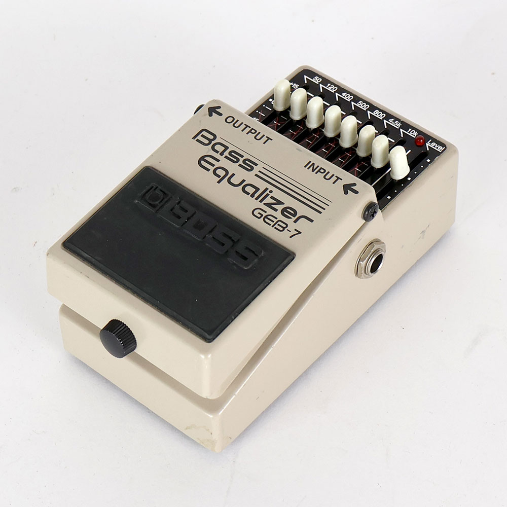 【中古】イコライザー エフェクター BOSS GEB-7 Bass Equalizer ベースエフェクター 全体