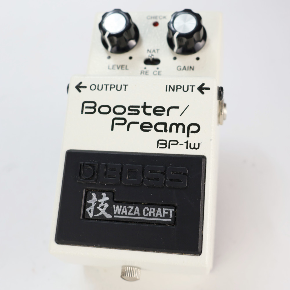 【中古】 BOSS ボス BP-1W Booster Preamp ブースター プリアンプ ギターエフェクター WAZA CRAFTシリーズ