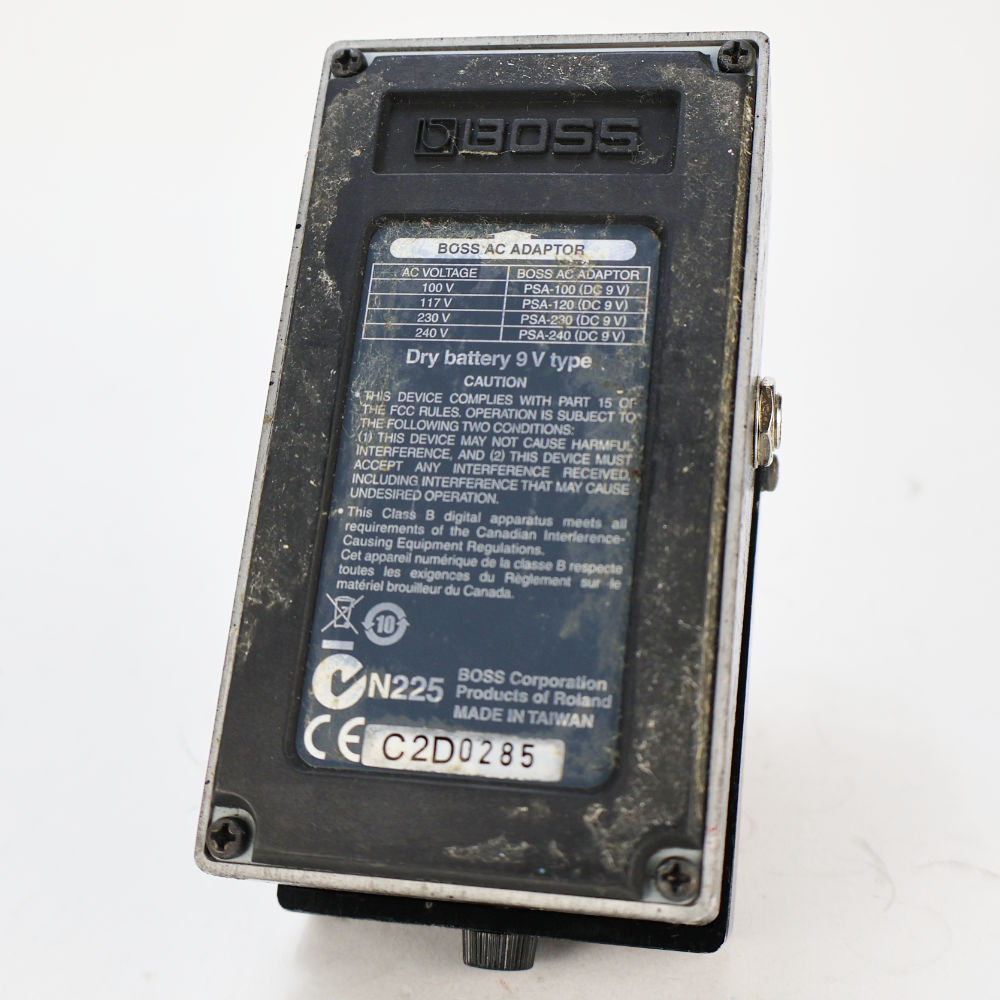 【中古】 ディストーション エフェクター BOSS ST-2 Power Stack ギターエフェクター 本体画像 裏