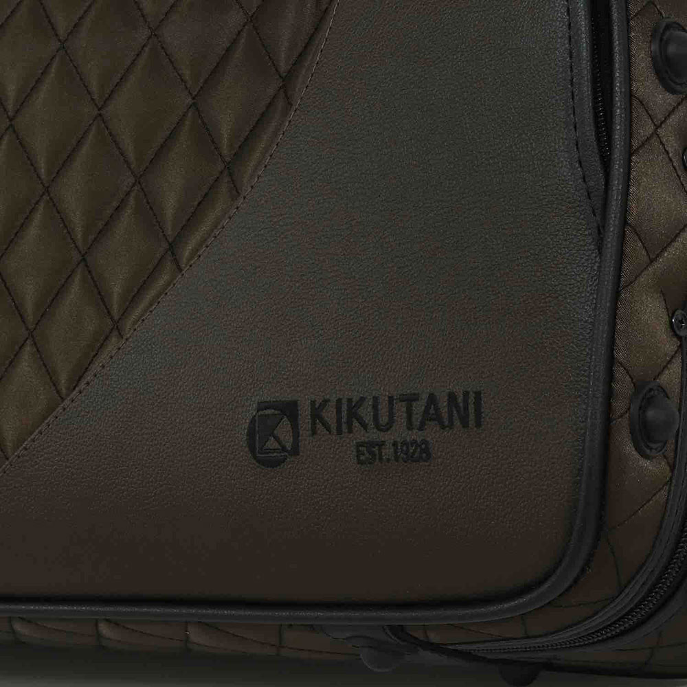 KIKUTANI AS-830 BROWN アルトサックスケース ロゴ部
