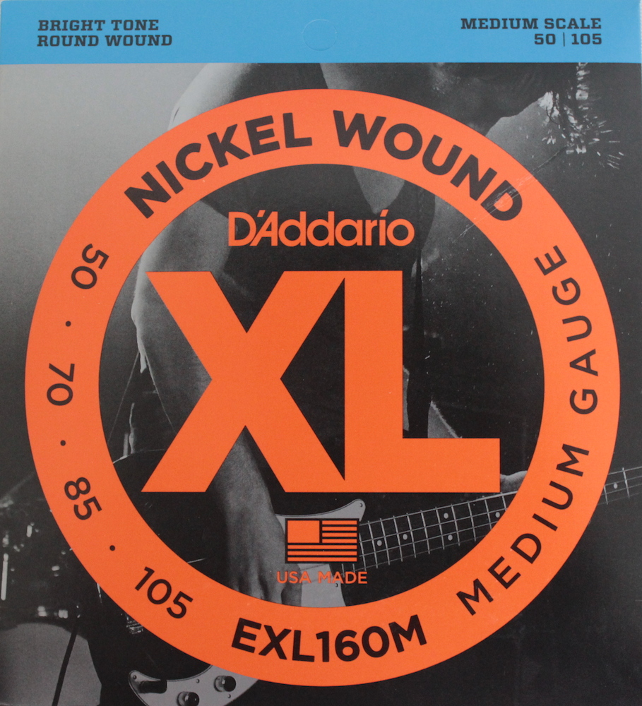 D'Addario EXL160M ベース弦